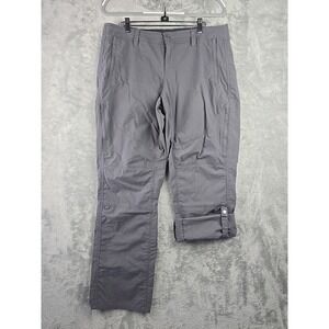 Kuhl Spire Roll-up Pants Womans Sz 14 Short Gray‎ Hiking Gorpcore Mulitpurpose